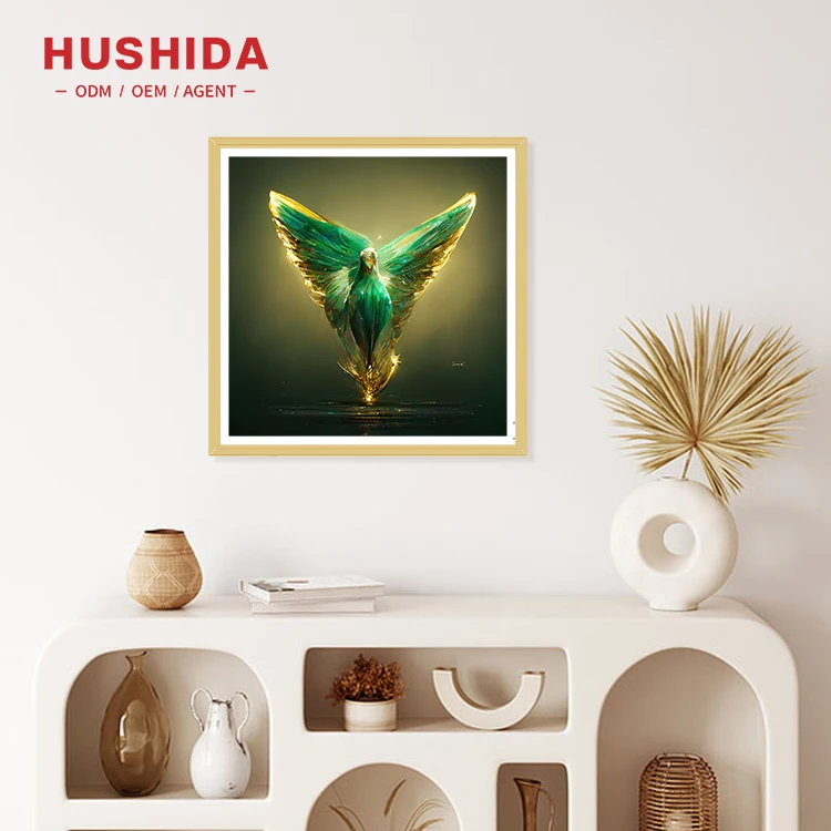 Оптовая продажа на заказ оптовая Wi-Fi управление через приложение USB картинка видео 22 дюйма 1:1 квадратная деревянная настенная цифровая рамка