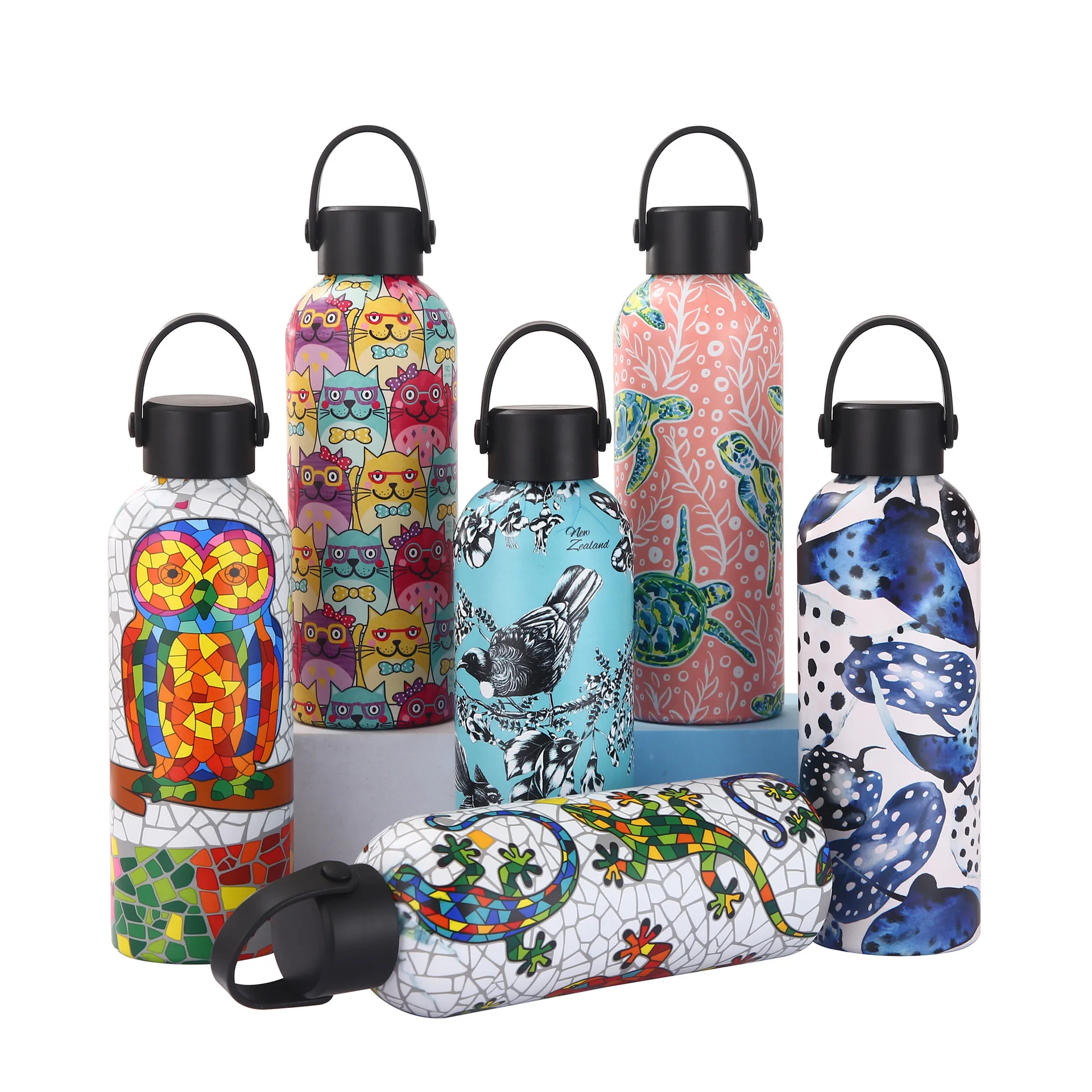 Back to School Cute Kawaii Water Bottle and Mug Self-Attiring Office Cup China Sale