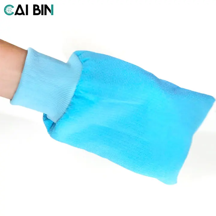 Customizable 2020 The New  Hotel / Home Use Exfoliating Bath Gloves