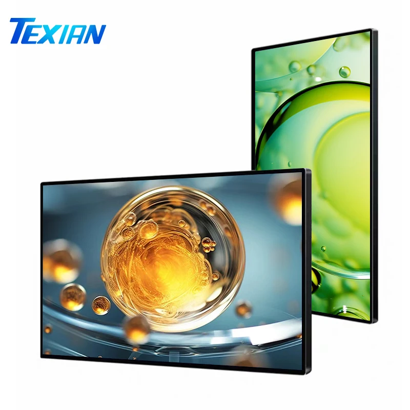43 55 65 75 Inch Wall Mounted LCD Digital Signage Display  for Indoor Android Advertising Screen