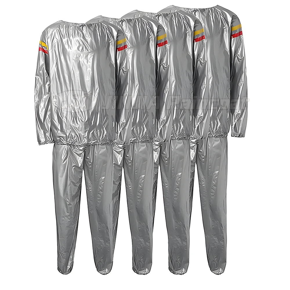 hot selling sauna suit PVC men running sweat suit GYM exercise fitness clothes sauna suit for men