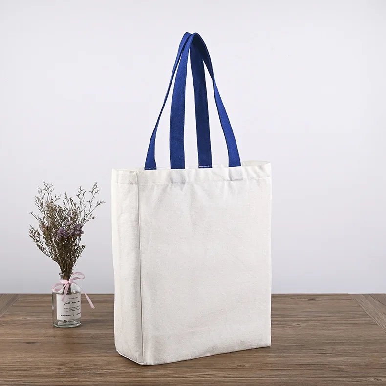 Custom Fashionable  Cotton Bag for Shopping Reusable Grocery Bags or Gift bag