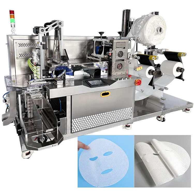 Cosmetic manufacturers like automatic packaging of mask packaging equipment. Powder Filling Machine Production Line