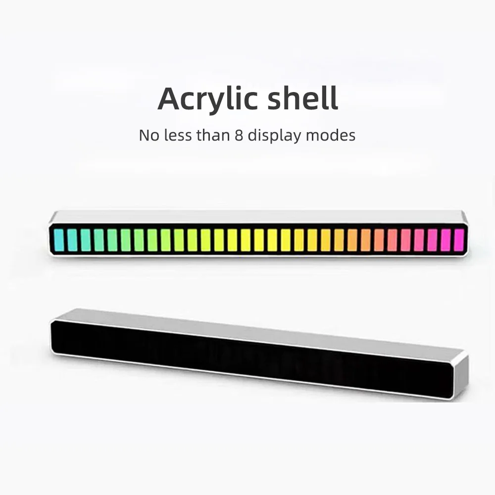 Amazon Creative Lamp Music Rhythm Lamp Pickup Light Sound Control LED Sound Activated Light Decor