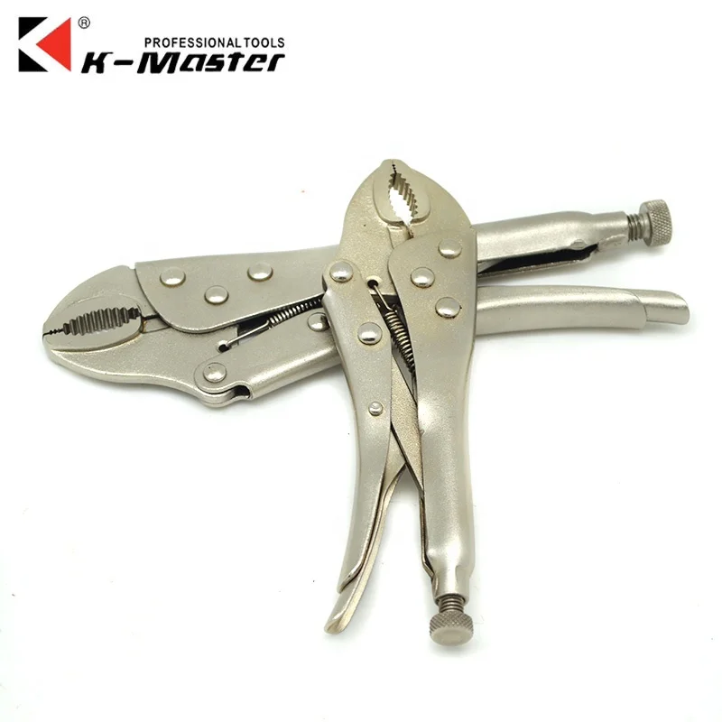 K-Master curved jaw lock wrench pliers  wrench tools  locking pliers 10 inch