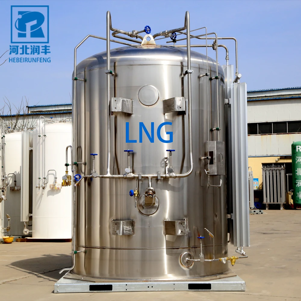 Support Customization Stainless Steel Liquid Cryogenic Storage microbulk co2 tank