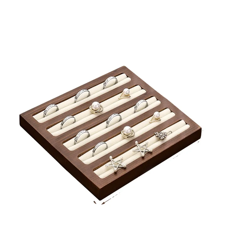 Jewelry display props Ring necklace bracelet tray portrait jewelry rack counter jewelry display rack set