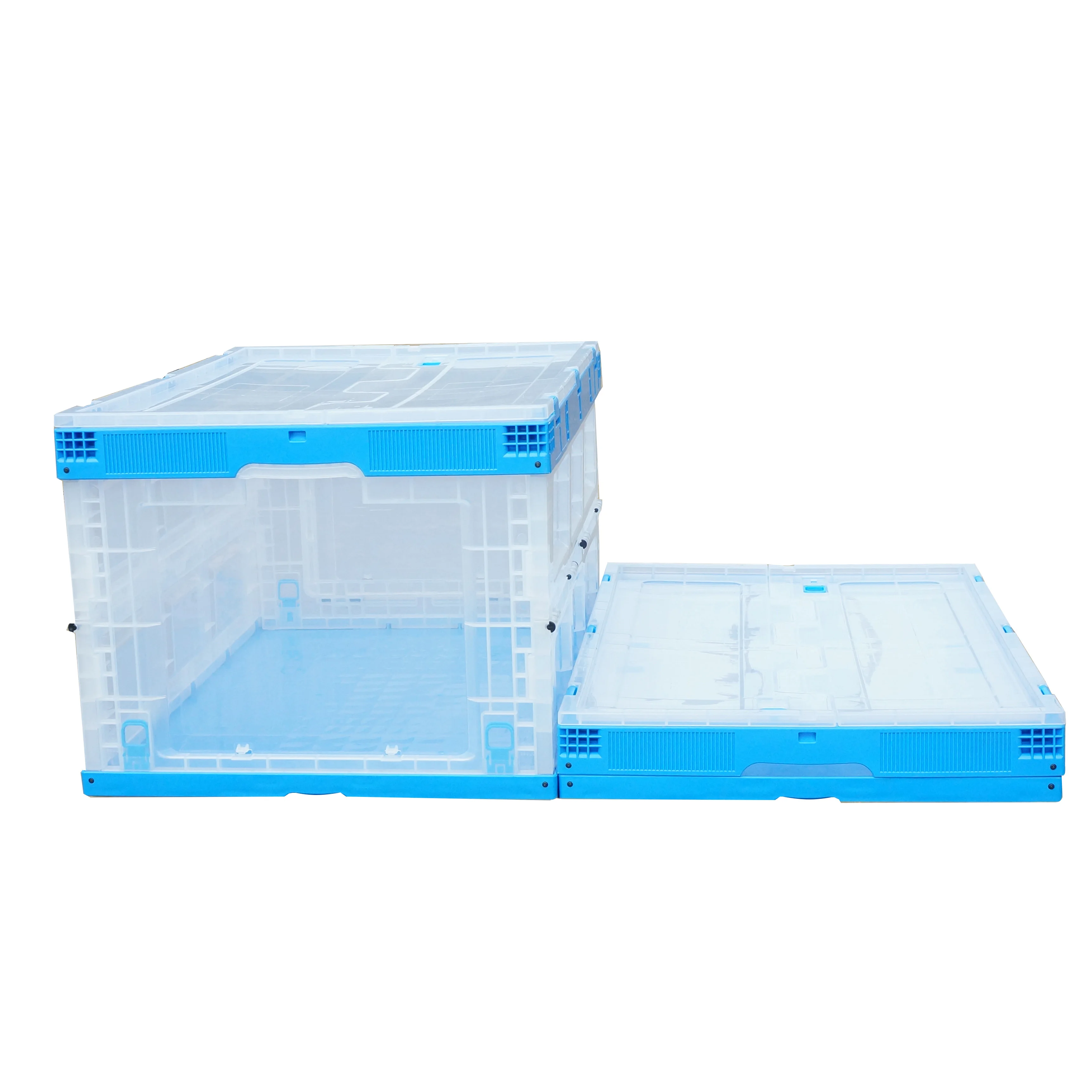 Открытая боковая откидная крышка Пластиковая передняя открывающаяся складная коробка для хранения контейнеров доставка jisedai