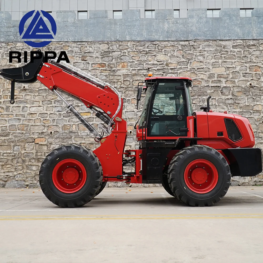 Rippa завод 4*4 колесный телескопический погрузчик 6-тонный 7-тонный фронтальный
