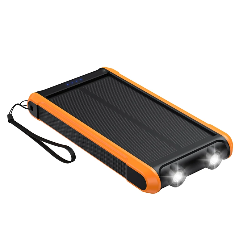 RAAYA Cheap Price Outdoor Portable Solar Energy Power Bank 10000Mah 20000Mah 30000Mah Charger Solar Power Bank