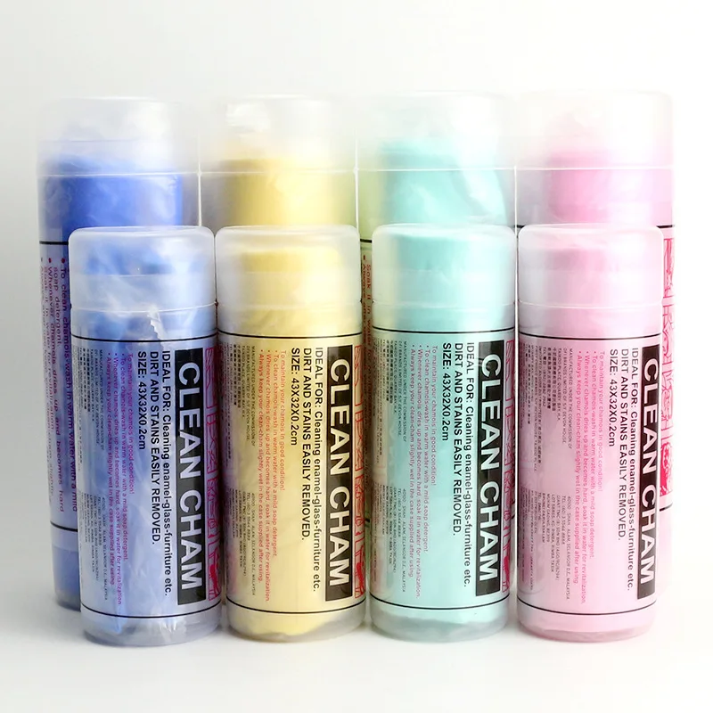 Microfiber Car wash cloth PVA chamois shammy quick dry cloth peau de chamois wholesale