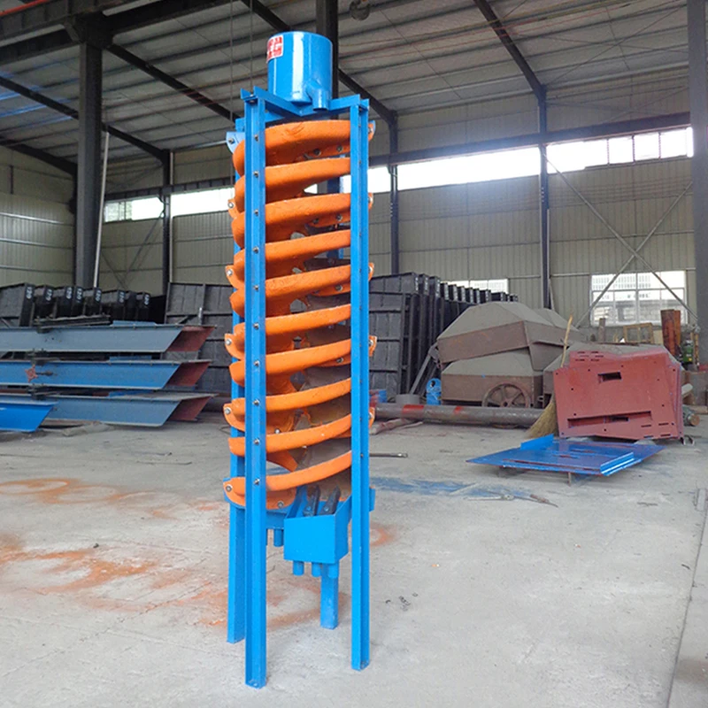 High Capacity Industrial Gold Mining Machinery Spiral Chute Gravity Separator For Minerals