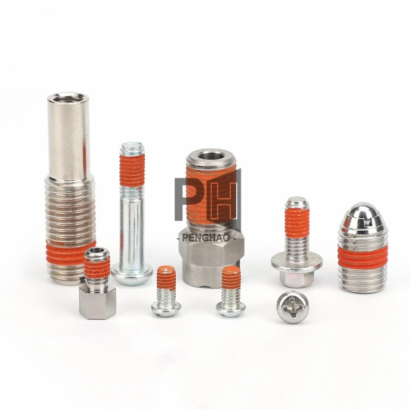 ND593S Thread Locking Nylon Patch Screw P85 Cross Countersunk Head Fixing Machine Screws Anti-Loose Screw Manufacturer