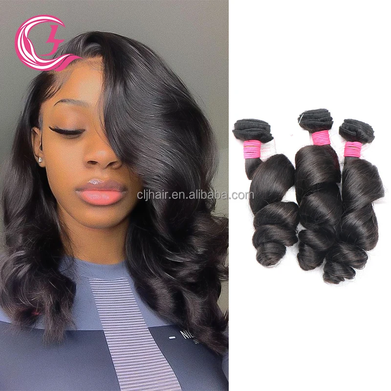 Clj Guangzhou Hair Factory,Super Best Quality Raw Virgin Cuticle Aligned Hair Loose Wave Brazilian Bundles