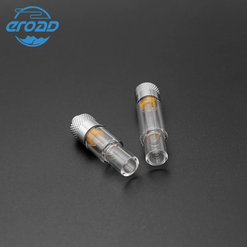 Eroad Custom Private LOGO Full Glass Atomizer Cbd Ceramic Cbd Oil Cartridge