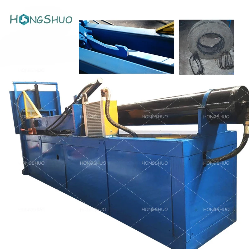 Full Auto Double Shaft Automatic Tyre Recycling Machine/Waste Tire Recycling Equipment