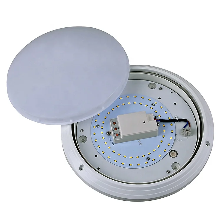 
Smart radar lamp Microwave motion sensor LED ceiling light Waterproof 12W 