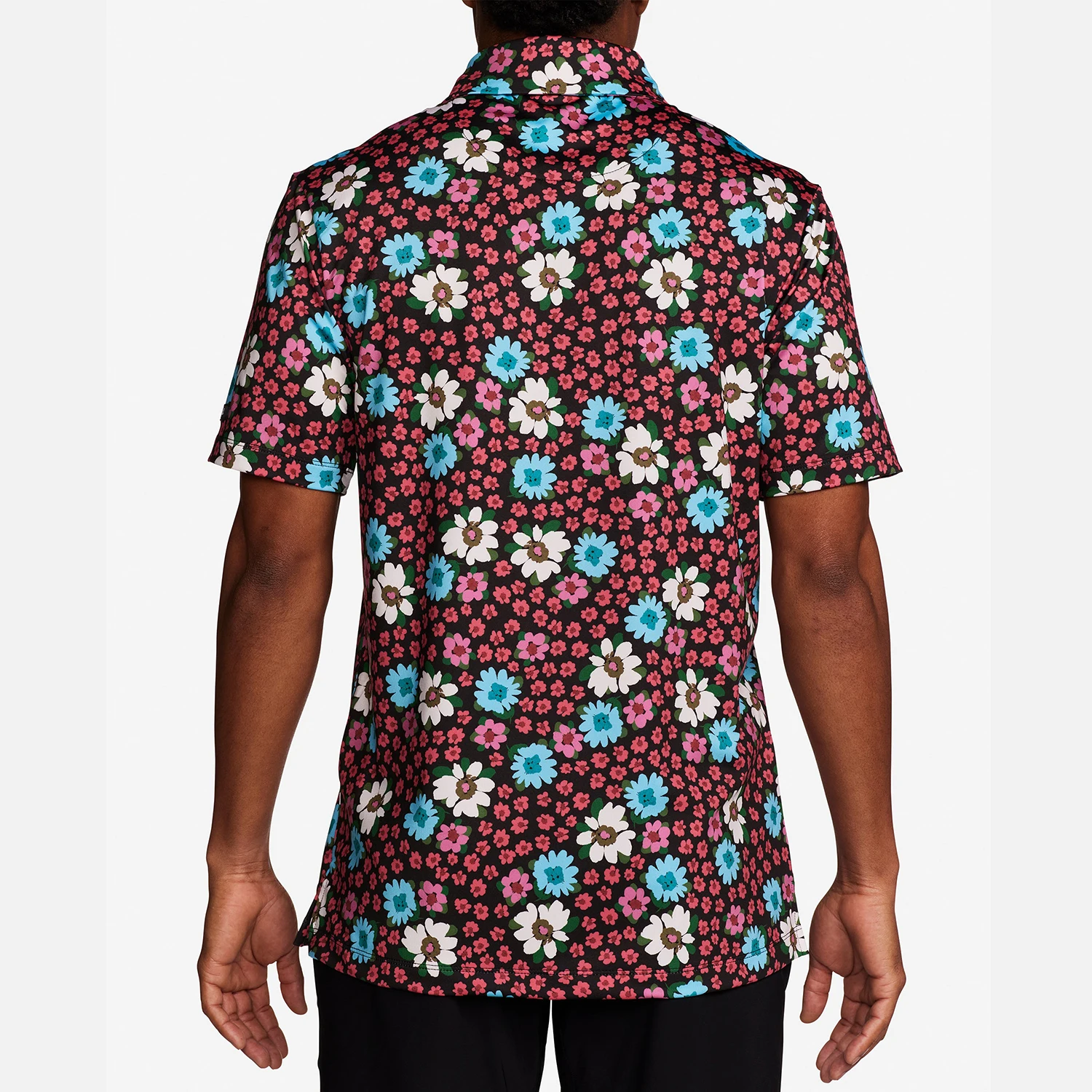 High Quality Full All Over Print Quick Dry Slim Fit Golf Polo Shirts Custom Logo New Design