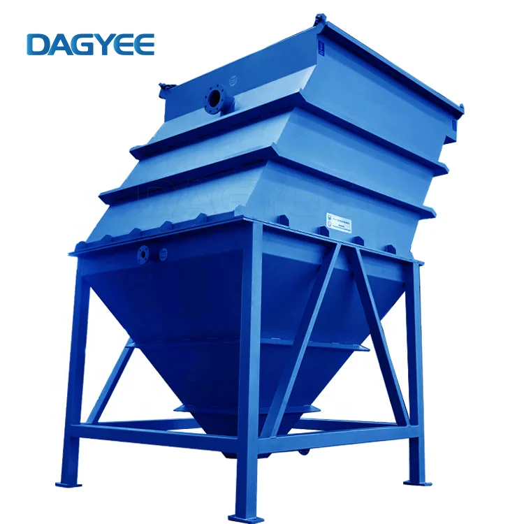 Clari-Pac Clarifier Lamella Water Treatment Inclined Plate Separator Groundwater Remediation