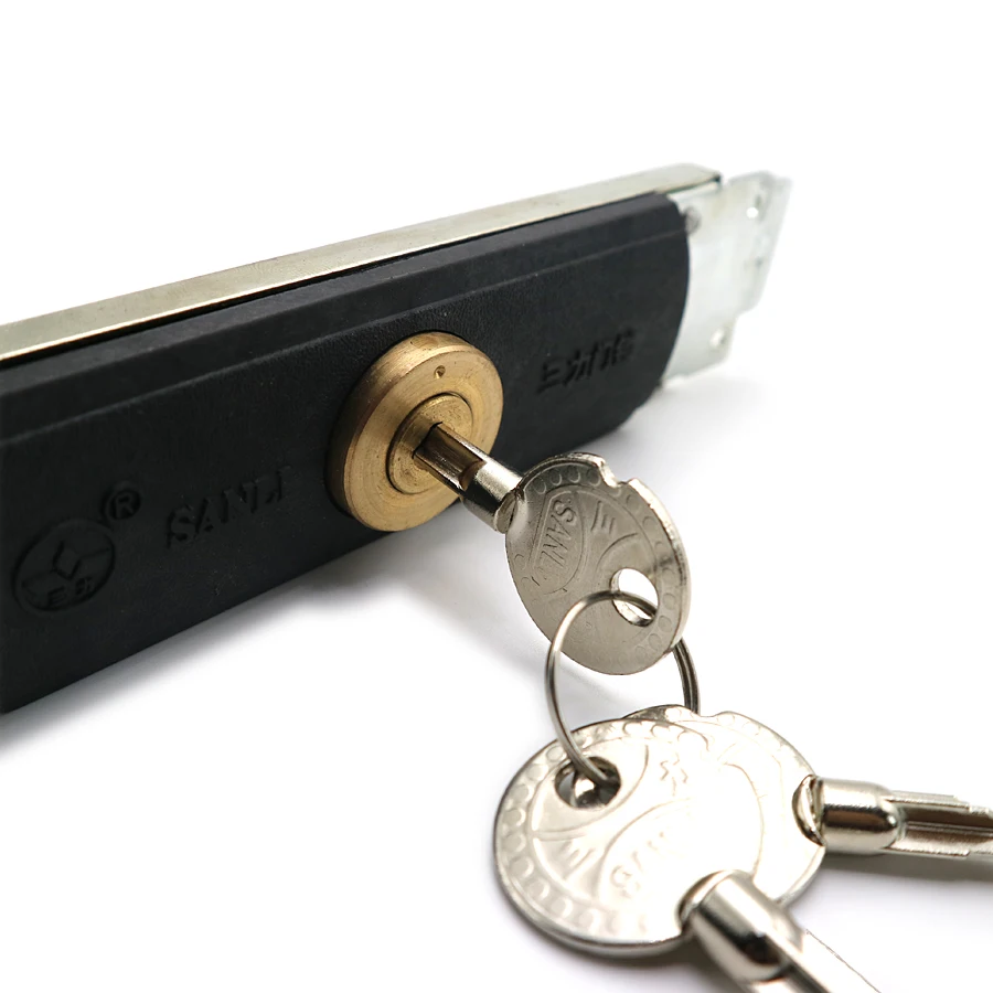 Традиционный дизайн SH гаражная вращающаяся дверь роликовый затвор ворота цинковая отделка медный сердечник замок