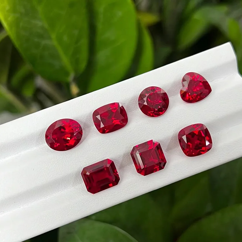 Red Vivid Pink Diamond Diamond Pink Jewelry Real Lab Made Market Prices Lab Loose Sapphire Lab Grown Gemstone Supplier