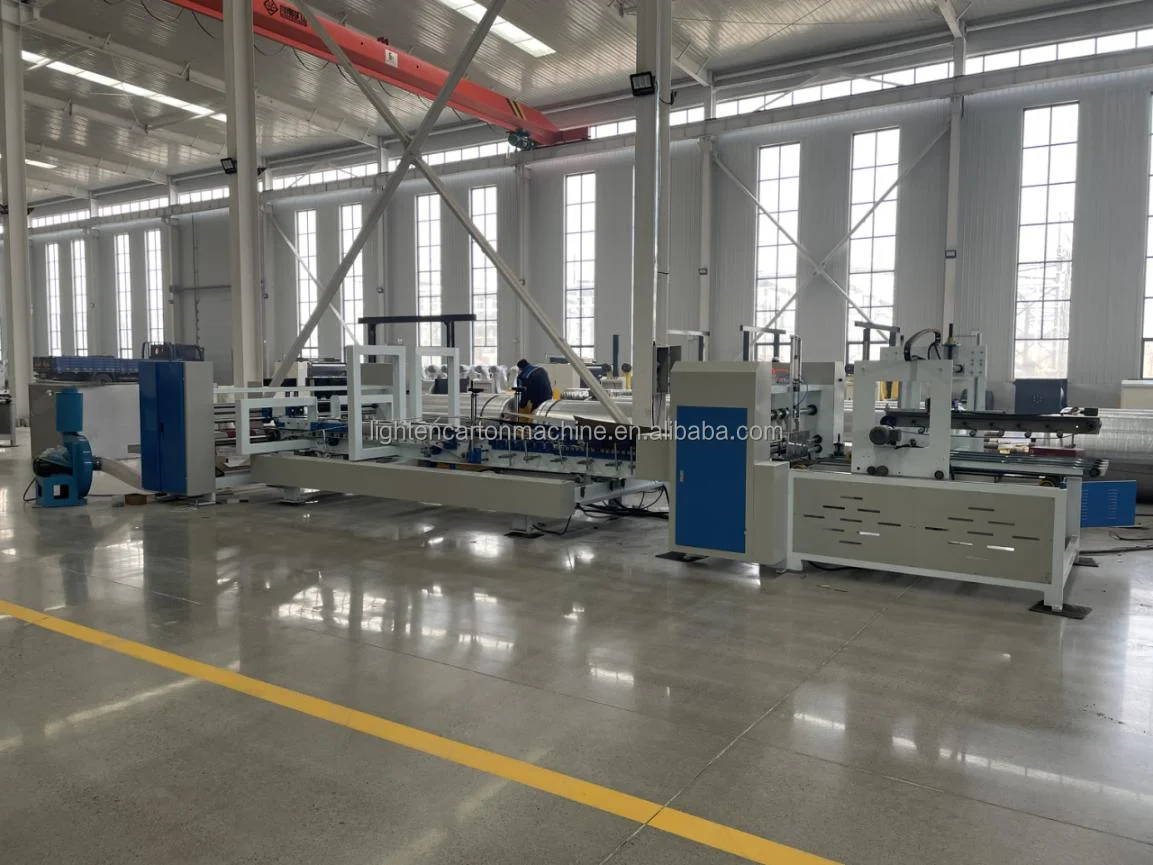  Automatic carton box folding gluing machine --carton