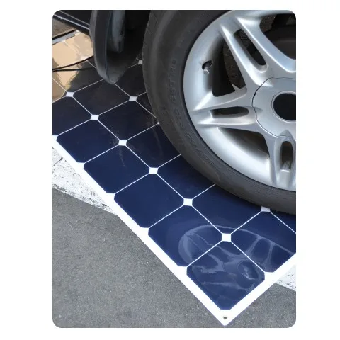 DGsunlight sunpower solar energy system 120w 125w semi flexible solar panel for battery on boat