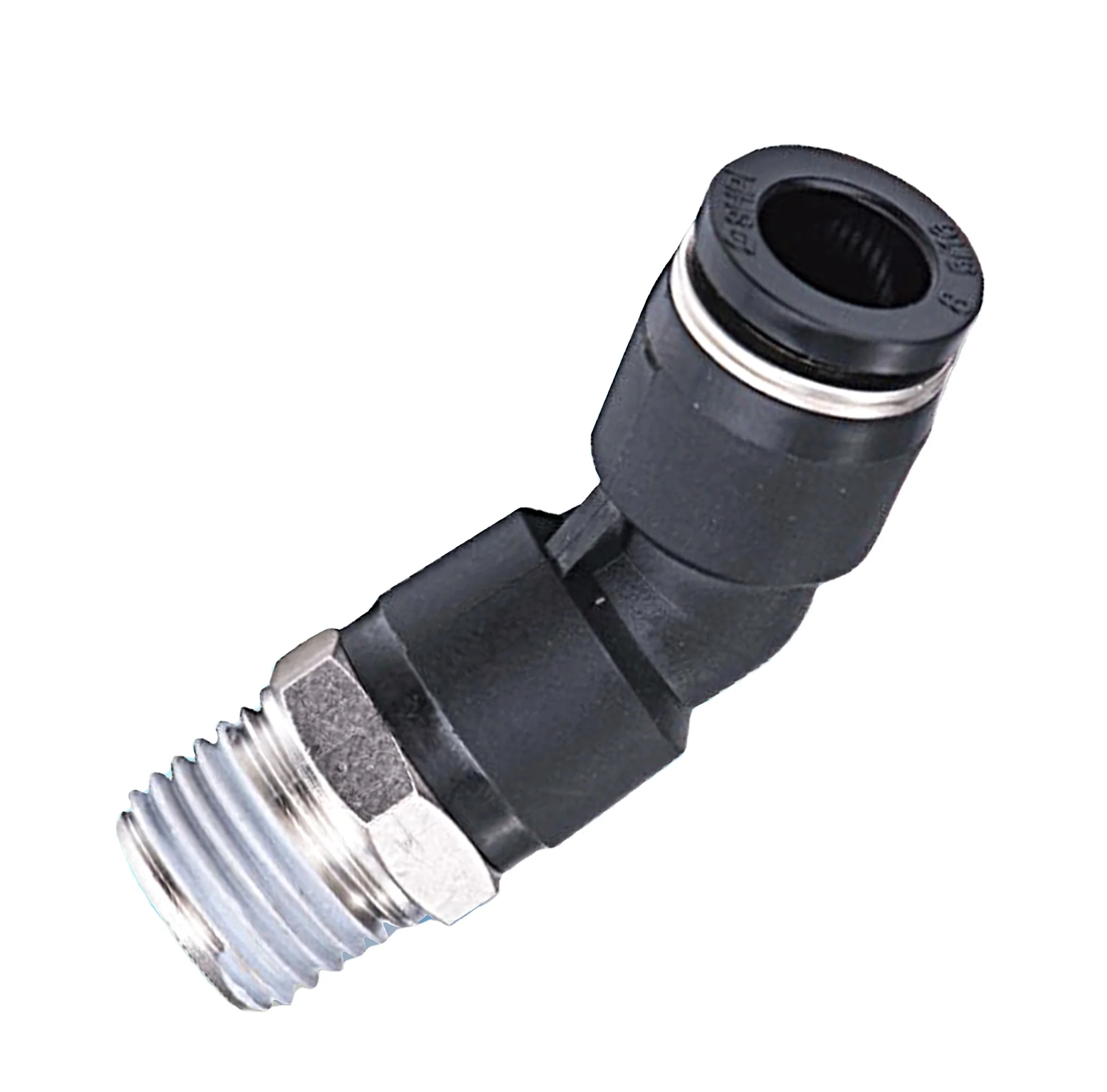 PL 135 Fitting One Touch Angle Connect Pneumatic Plastic Air Push Fitting
