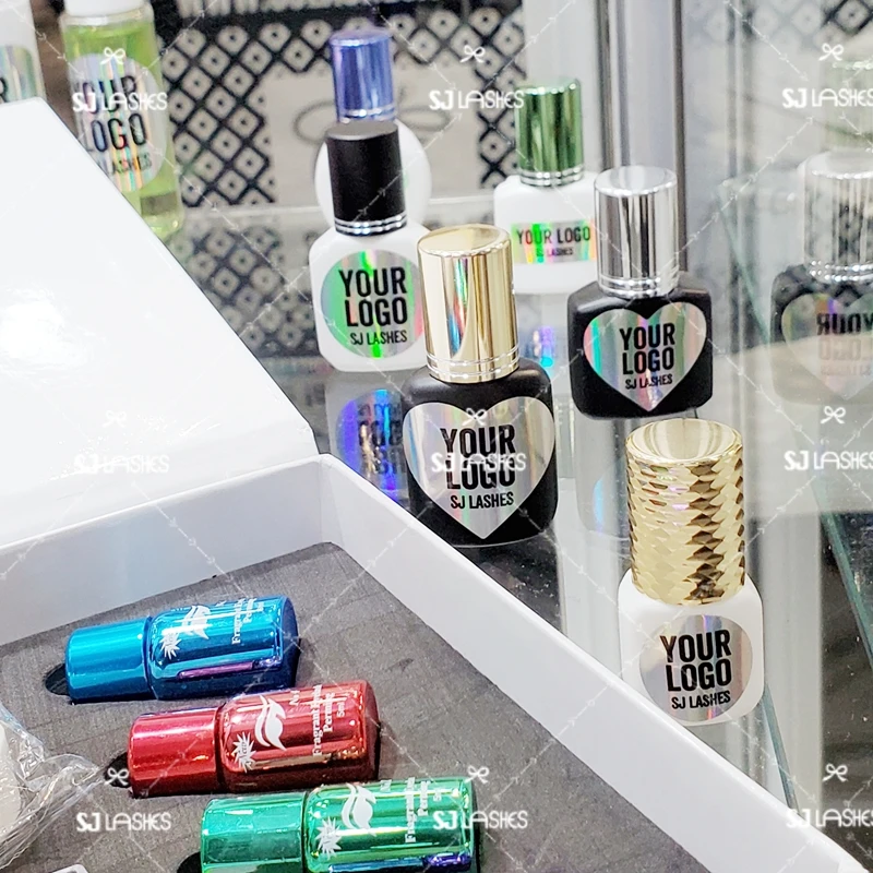 Private label 0.5 second fast dry eyelash extensions glue  long lasting lash adhesive for individual lashes