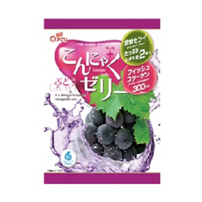 
Japanese Healthy Sweet Snack Foods Grape Jelly With Collagen Peptide 