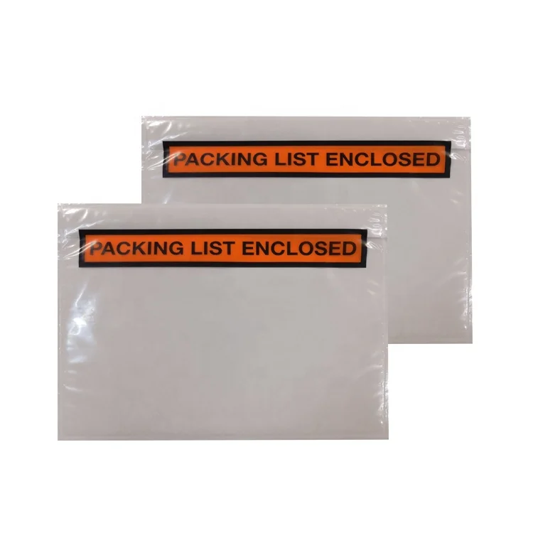 
Enclosed Express Custom Mailing For Packing List and Invoice 