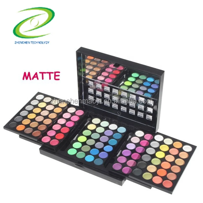 Professional Cosmetic Kit With Brush Waterproof 96Colors Matte Makeup Eyeshadow Powder High Quality Miss Rose Eyeshadow Palette