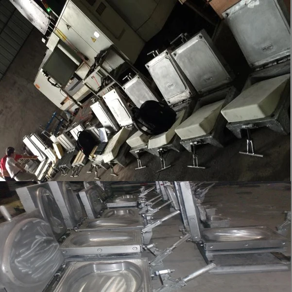 Polyurethane seat foam mould