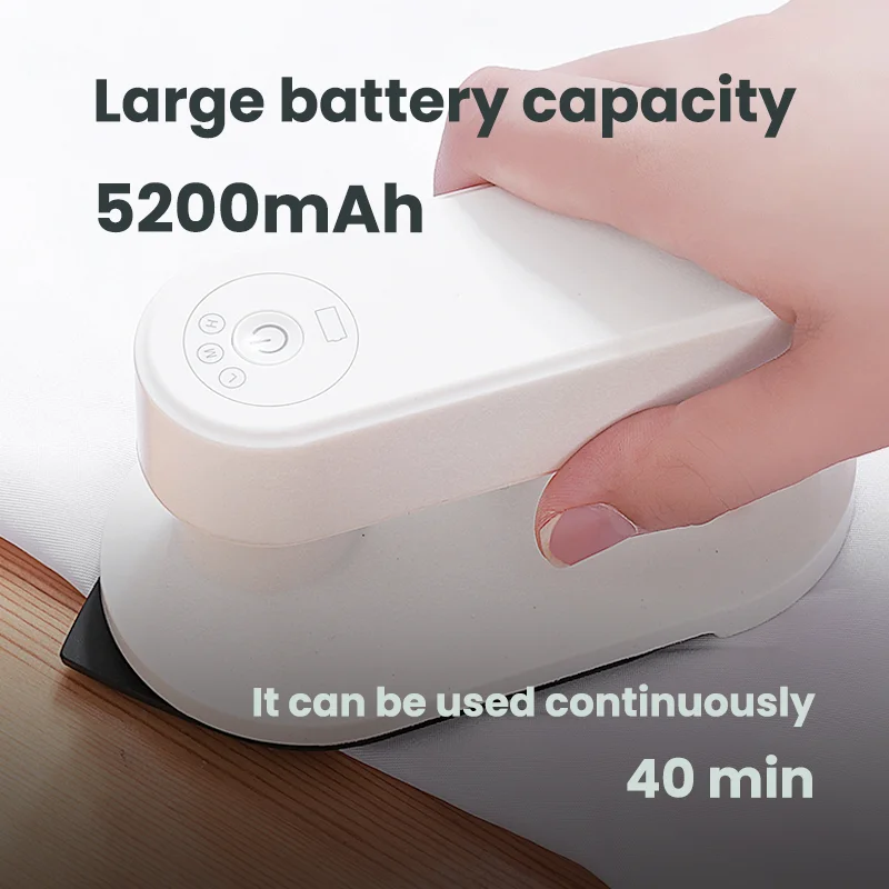 Usb Charging Clothing Iron Mini Wireless Charging Clothing Iron Handheld Iron for Travel