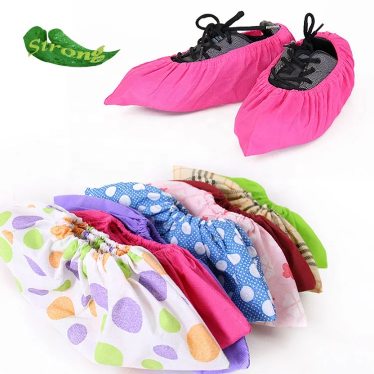 
high quality cheap durable customized shoe cover with logo 