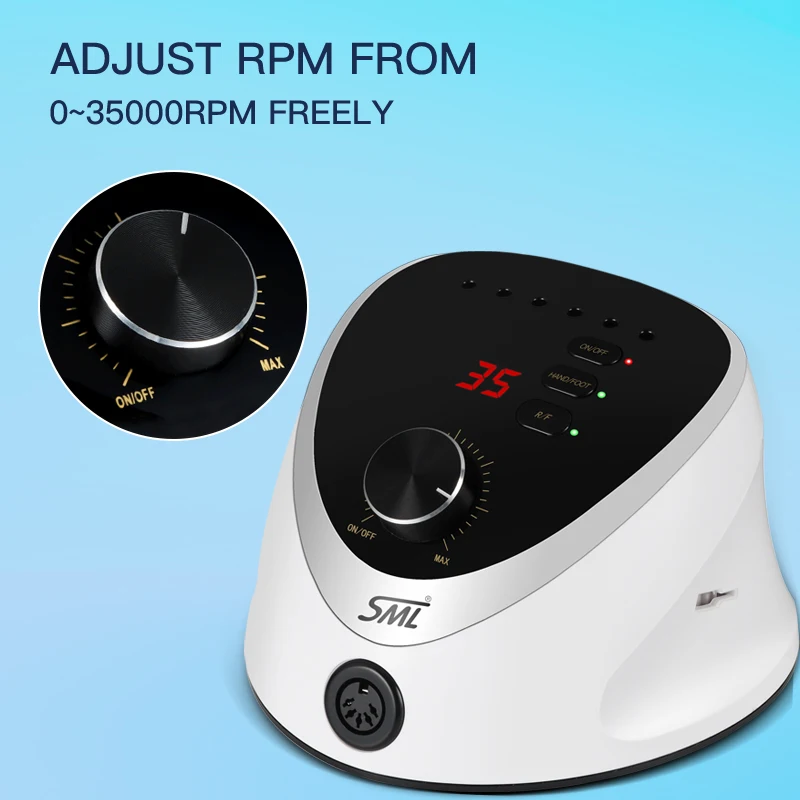 SML Electric  nail drill kmart with types of nail drill bits