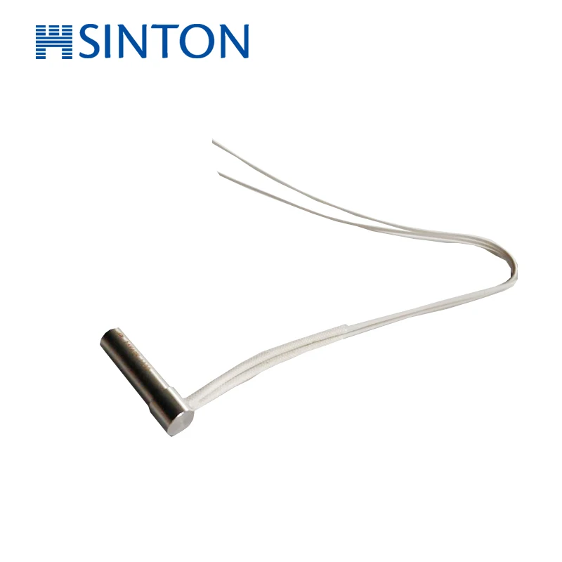 Customized electric cartridge heater with angle 24v stainless steel tube heater for 3D printer