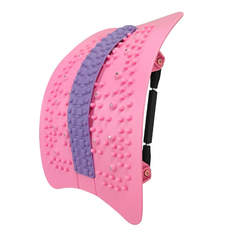 Back Stretcher (Lumbar Support)Massager with rotatable tilt height adjustment mechanism Back Stretcher