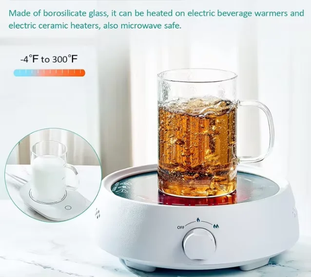 Custom Made Creative Clear Coffee Mugs For Coffee Tea And Beverages