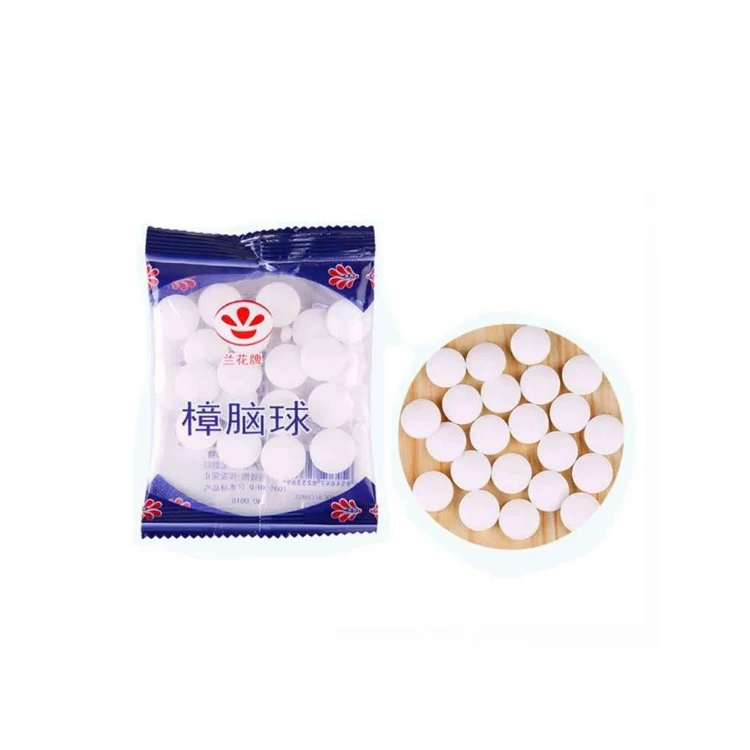 Natural Independent Package Camphor Pill Mould Proof Mothproof Pill Bedroom Camphor Wood Block Camphor Ball