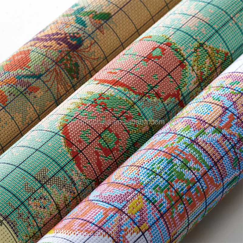 embroider DIY DMC Cross  stitch Sets For Embroidery kits  Flowers are in full bloom  factory direct sale  tablecloth