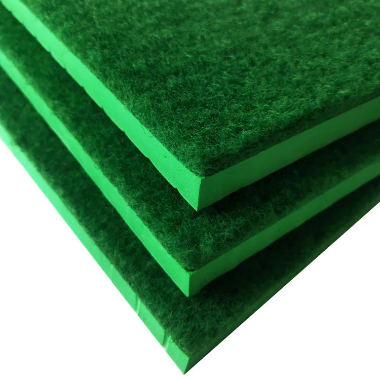 Non-toxic Turf Tiles Natural Artificial EVA Puzzle Foam Mat Inter locking Grass Deck Tile