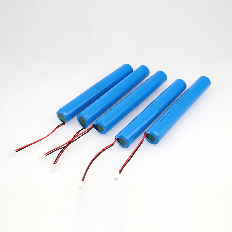 Lithium ion Battery Pack 18650 1S2P 3.7V 5200mAh Rechargeable Li-ion OEM Batteries by China Man