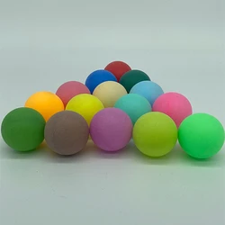 custom logo PP Red pink green blue black  white 40mm toy  table tennis ball Plastic pingpong ball