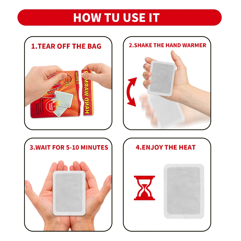 hot compress air activated large hand & body warmer chemical heater hand warmer for cold hand