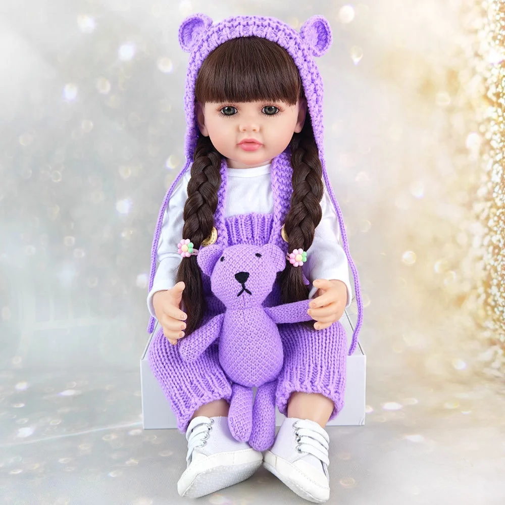 Wholesale Price Real Looking Baby Toddler Doll Reborn Silicone Baby Dolls Clothing Newborn Baby Doll