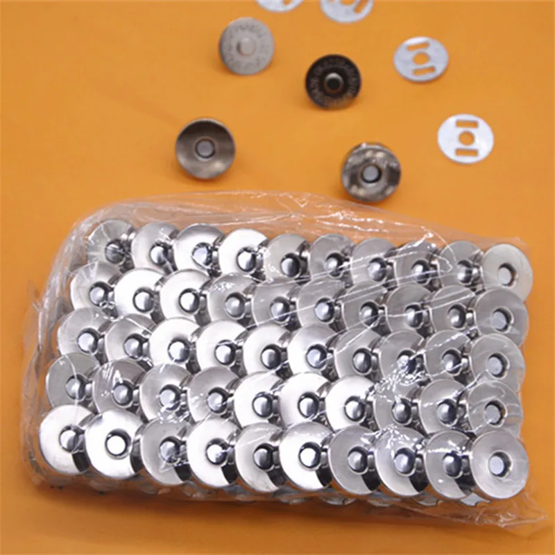 Factory Supply Hidden Strong Nickle Snap Magnetic Snap button Magnetic Snap Buttons Bronze Magnetic Button for Leather Bag