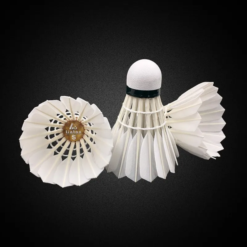 2022 New Style Professional White Goose Feather Wholesale Cheap Badminton Shuttlecock