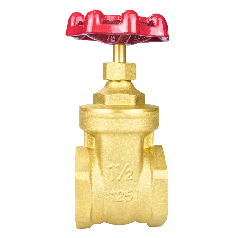 TMOK Factory Price Thread 1/2 Gate Valve DN15 PN16 Brass Water Gate Valve