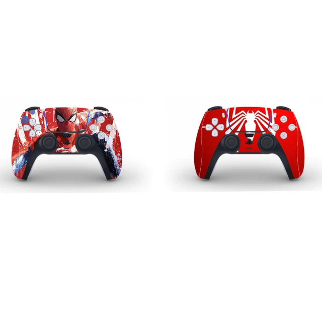 Spiderman Design Skin Sticker Decals For Playstation5 Console & Wireless Controller